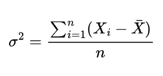 Variance Formula